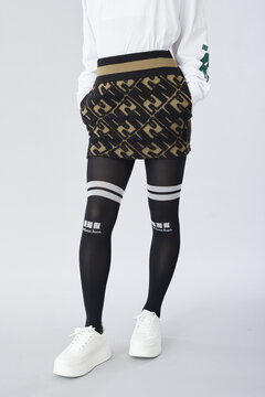 【NBB WEEKEND】ジャガードニットスカート (LADIES)