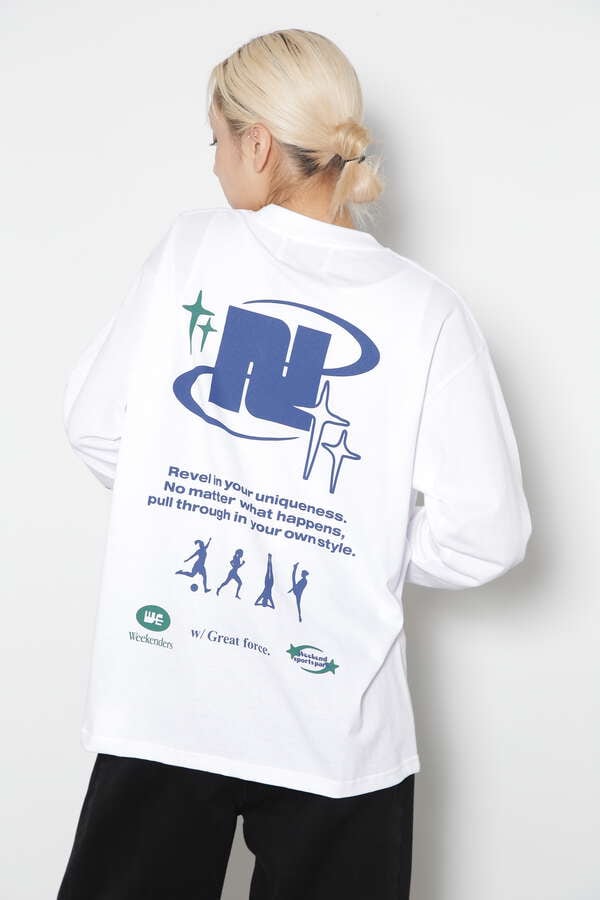 Weekenders fitness 長袖Tシャツ (UNISEX)