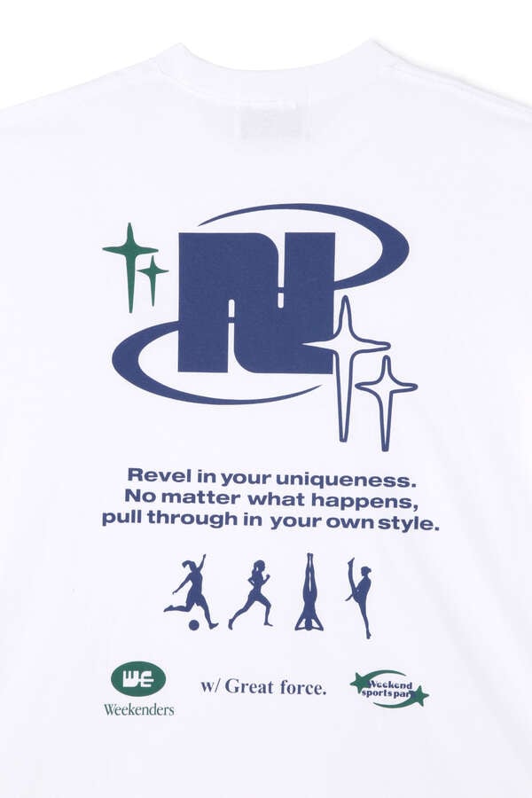 Weekenders fitness 長袖Tシャツ (UNISEX)