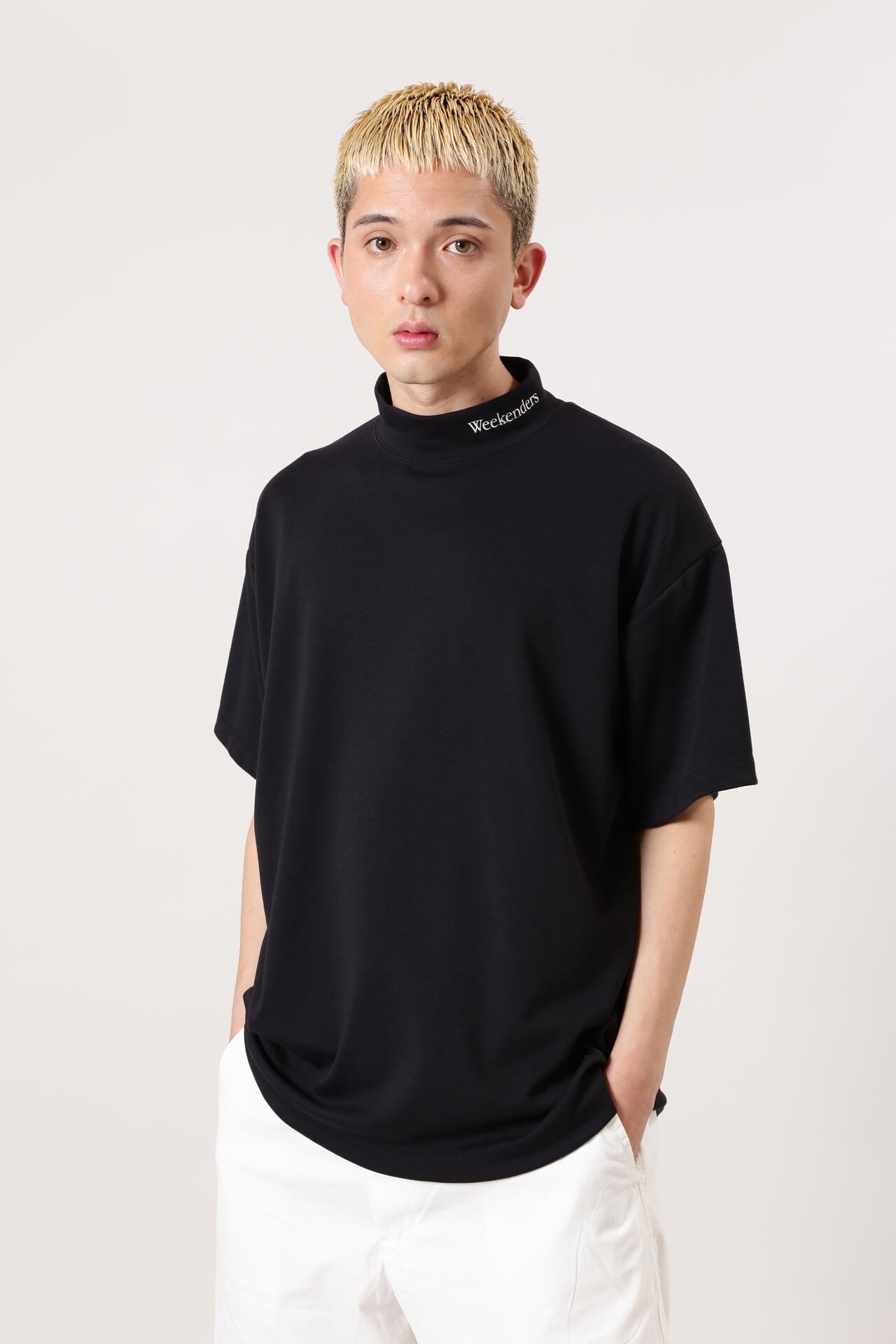 NBB WEEKEND】DRYMASTER 半袖モックネックカットソー (UNISEX)