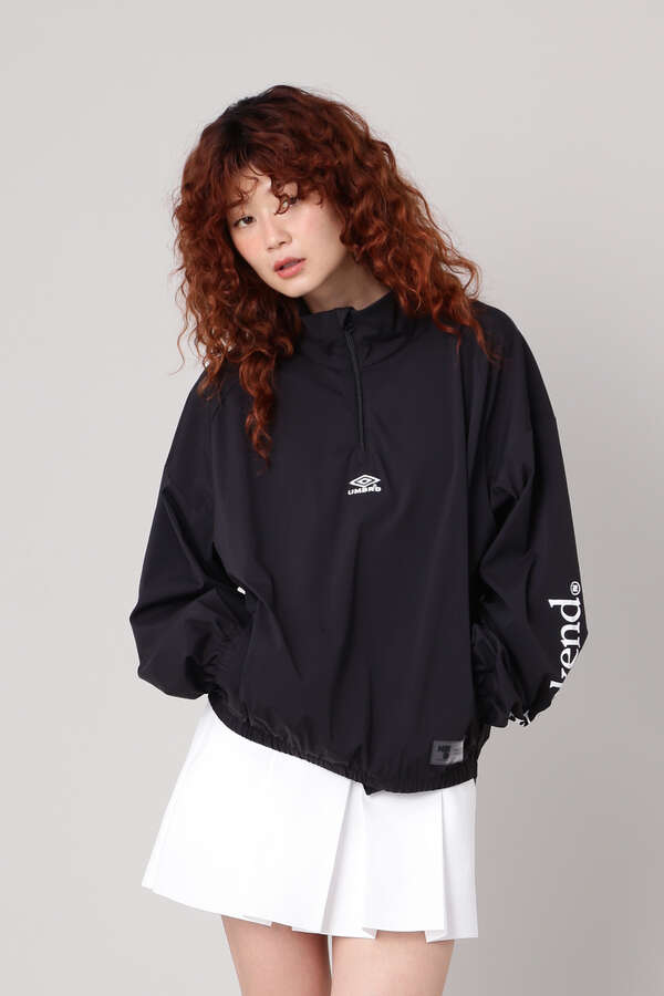 NBB WEEKEND】UMBRO コラボハーフジップ ピステジャケット (UNISEX 