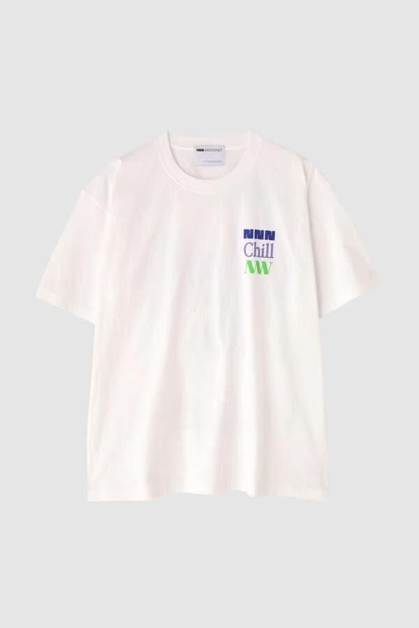 【NBB WEEKEND】Chillロゴ ショートスリーブTシャツ (UNISEX)