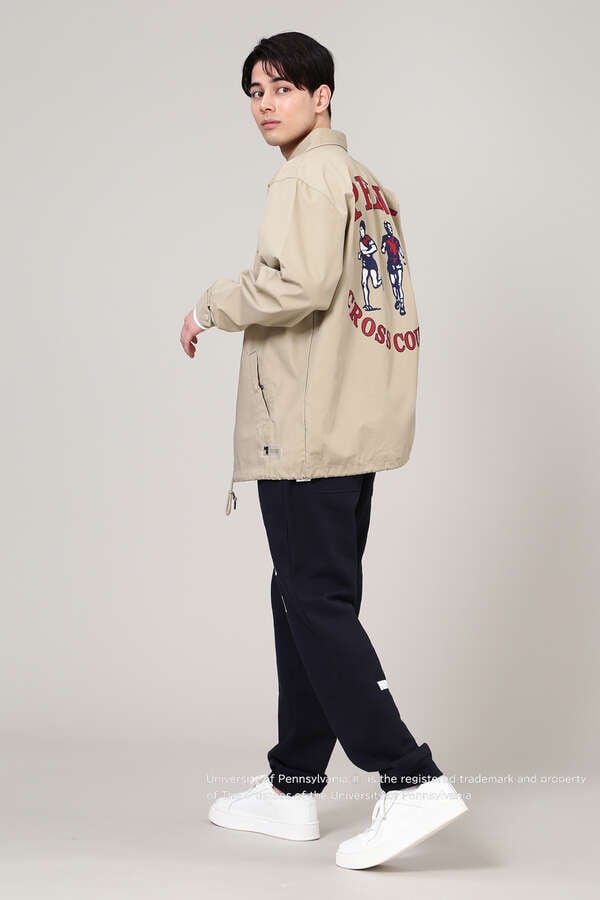 【NBB WEEKEND】COLLEGEコーチジャケット (UNISEX)