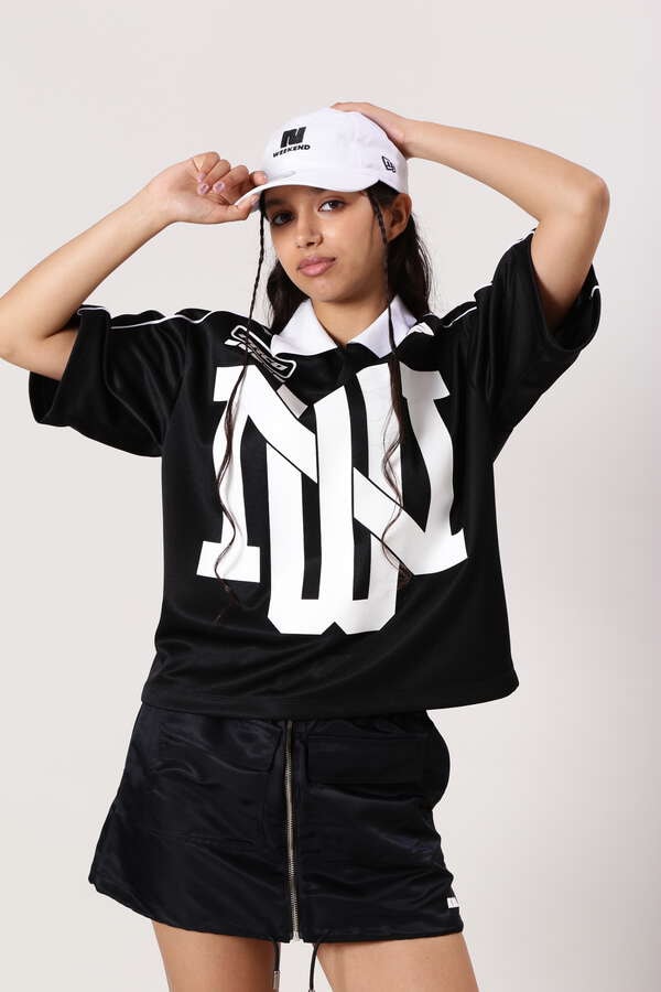 【NBB WEEKEND】半袖スキッパーポロ (UNISEX)