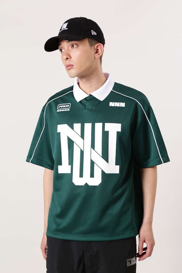 【NBB WEEKEND】半袖スキッパーポロ (UNISEX)