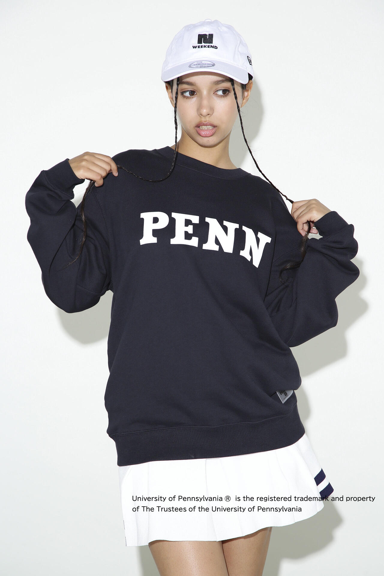 NBB WEEKEND】IVY LEAGUEクルーネックスウェット (UNISEX)