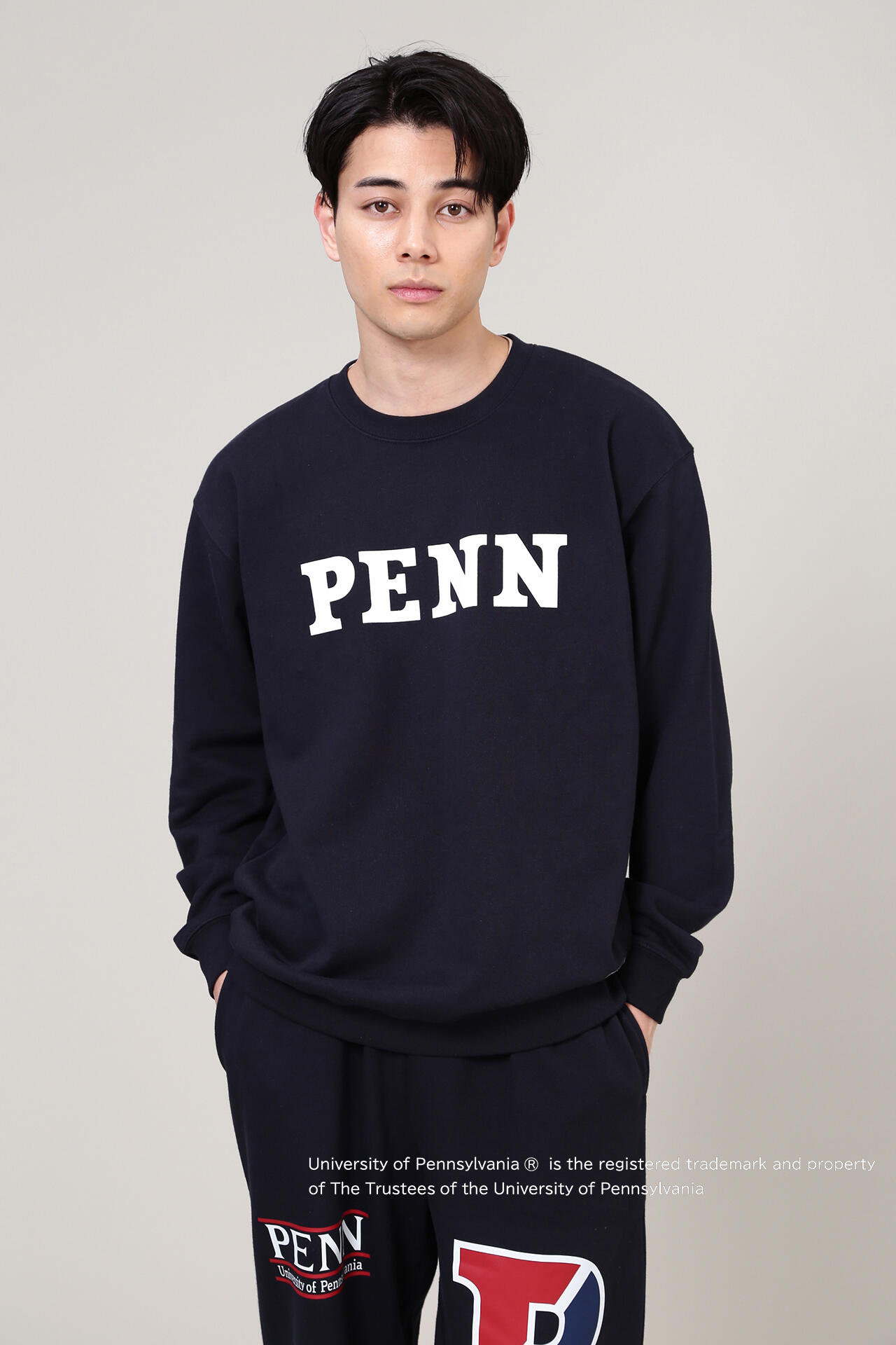 NBB WEEKEND】IVY LEAGUEクルーネックスウェット (UNISEX)