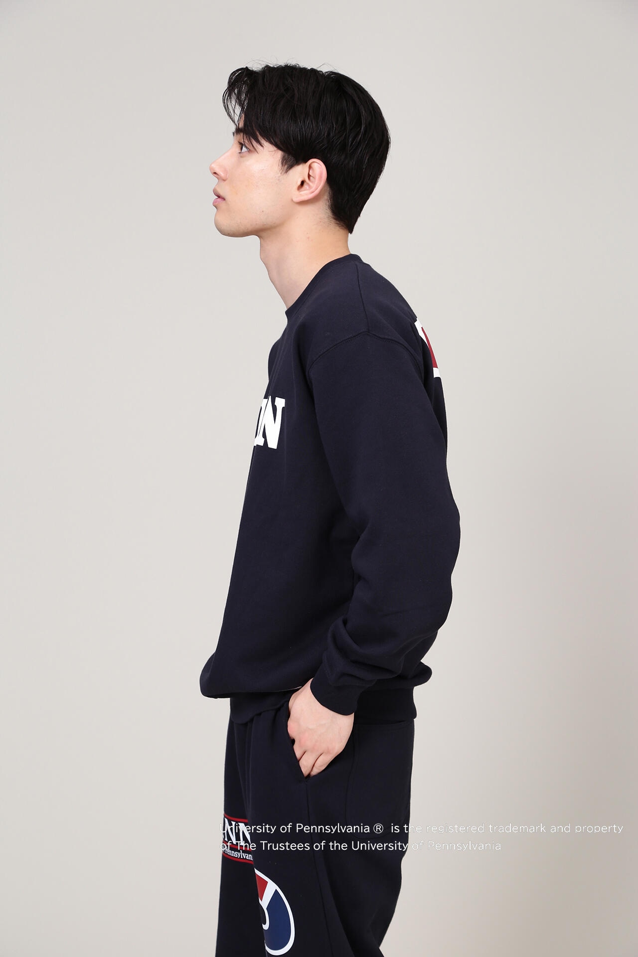 NBB WEEKEND】IVY LEAGUEクルーネックスウェット (UNISEX)