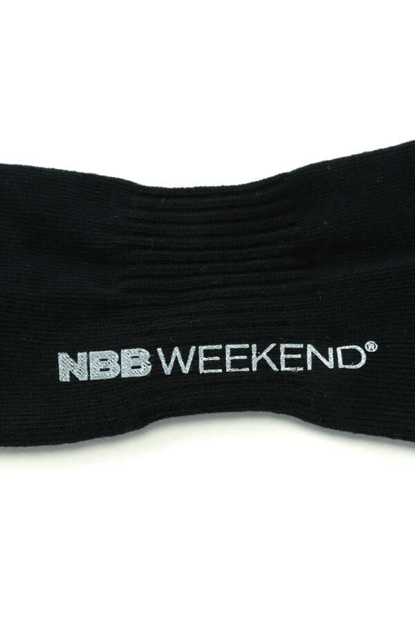 【NBB WEEKEND】バイカラー＊ラインソックス(LADIES)