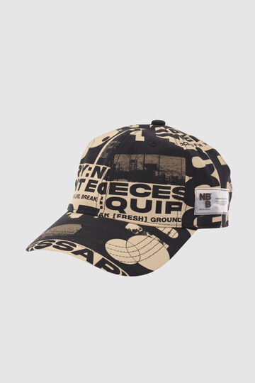 【NBB WEEKEND】オリジナルロゴプリント総柄キャップ (UNISEX)