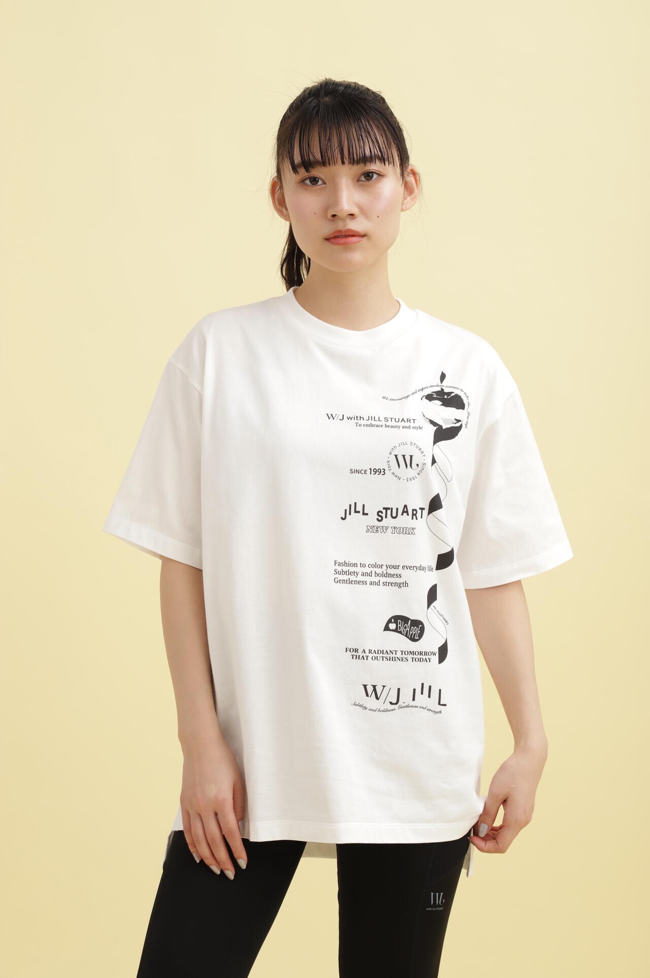 [W/J] オーバーTシャツ