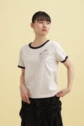 [W/J] リンガーTシャツ