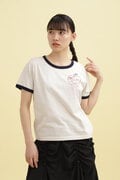 [W/J] リンガーTシャツ