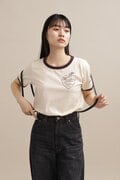 [W/J] リンガーTシャツ