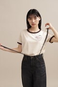 [W/J] リンガーTシャツ