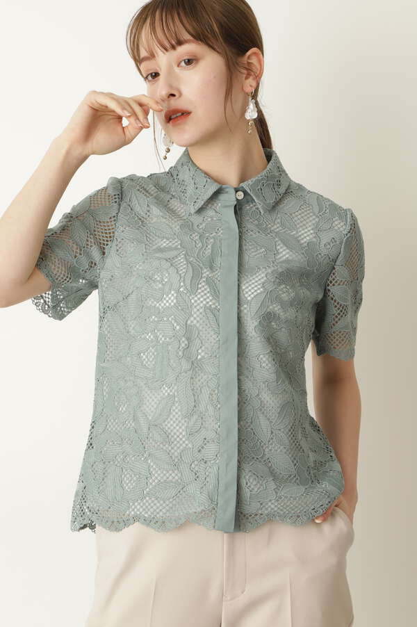セシィーレース襟付きブラウス Jillstuart ジルスチュアート 公式 通販mix Tokyo ミックスドットトウキョウ