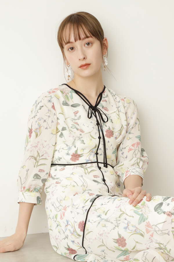 Web限定 サイズ 4 展開 キャシーボタニカルワンピース Jillstuart ジルスチュアート 公式 通販mix Tokyo ミックスドットトウキョウ