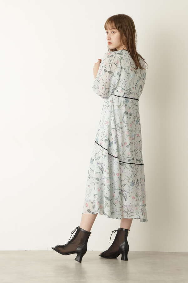 Web限定 サイズ 4 展開 キャシーボタニカルワンピース Jillstuart Jillstuart ジル スチュアート Official Homepage