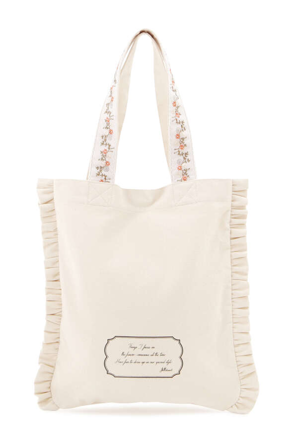 WEB限定】フリルキャンバストートバッグ M | JILLSTUART | JILLSTUART （ジル スチュアート） Official  Homepage
