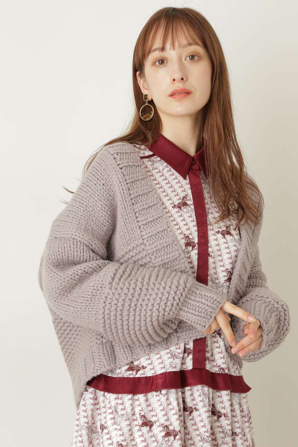ロンダニットカーディガン Jillstuart ジルスチュアート 公式 通販 Mix Tokyo