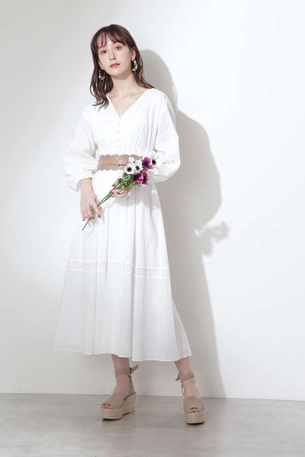 JILLSTUART WHITE □ chay KATARINAワンピース-