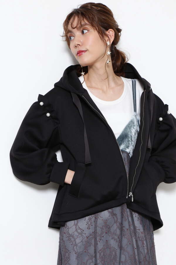 パールスリーブパーカー Jillstuart Jillstuart ジル スチュアート Official Homepage