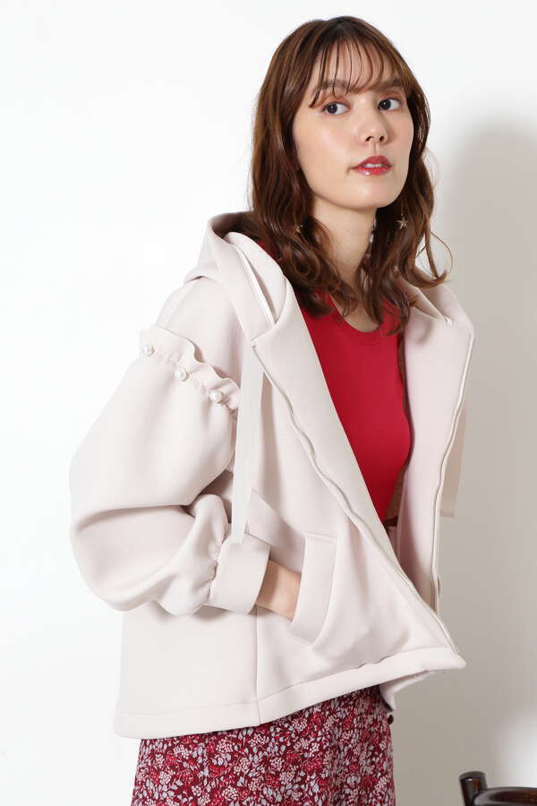 パールスリーブパーカー Jillstuart Jillstuart ジル スチュアート Official Homepage