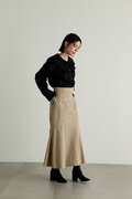 コットンツイルマーメイドスカート