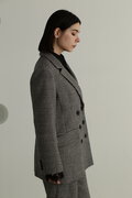 《 再入荷 》クラシックチェックジャケット
