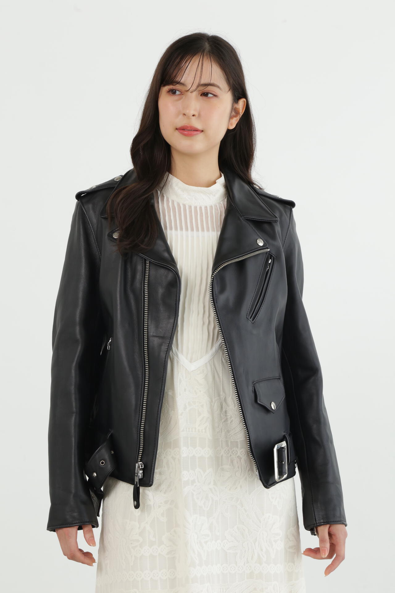 SCHOTT＞ライダースジャケット 613 UST ONE STAR TALL | JILL STUART | JILL STUART （ジル  スチュアート） Official Homepage