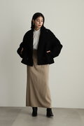 【先行予約 10月上旬-中旬入荷予定】ブークレボンディングショートコート