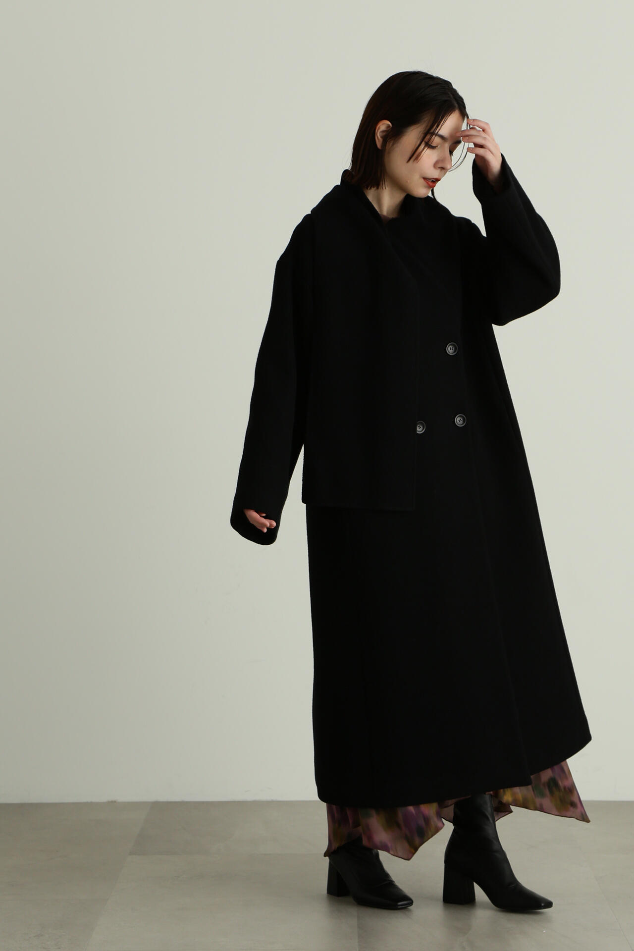 【otona MUSE掲載】ストールドッキングコート