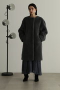 【otona MUSE掲載】ウールミックスボアコート