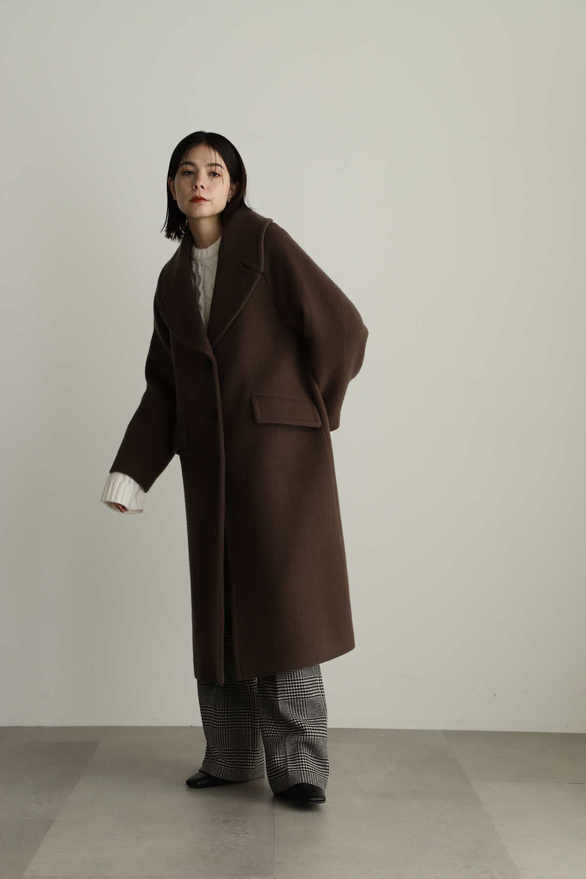 【otona MUSE掲載】Super100 ダブルクロスコート