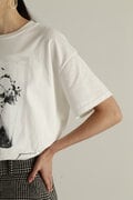 ＜yurina okadaコラボ＞プリントTシャツ #02
