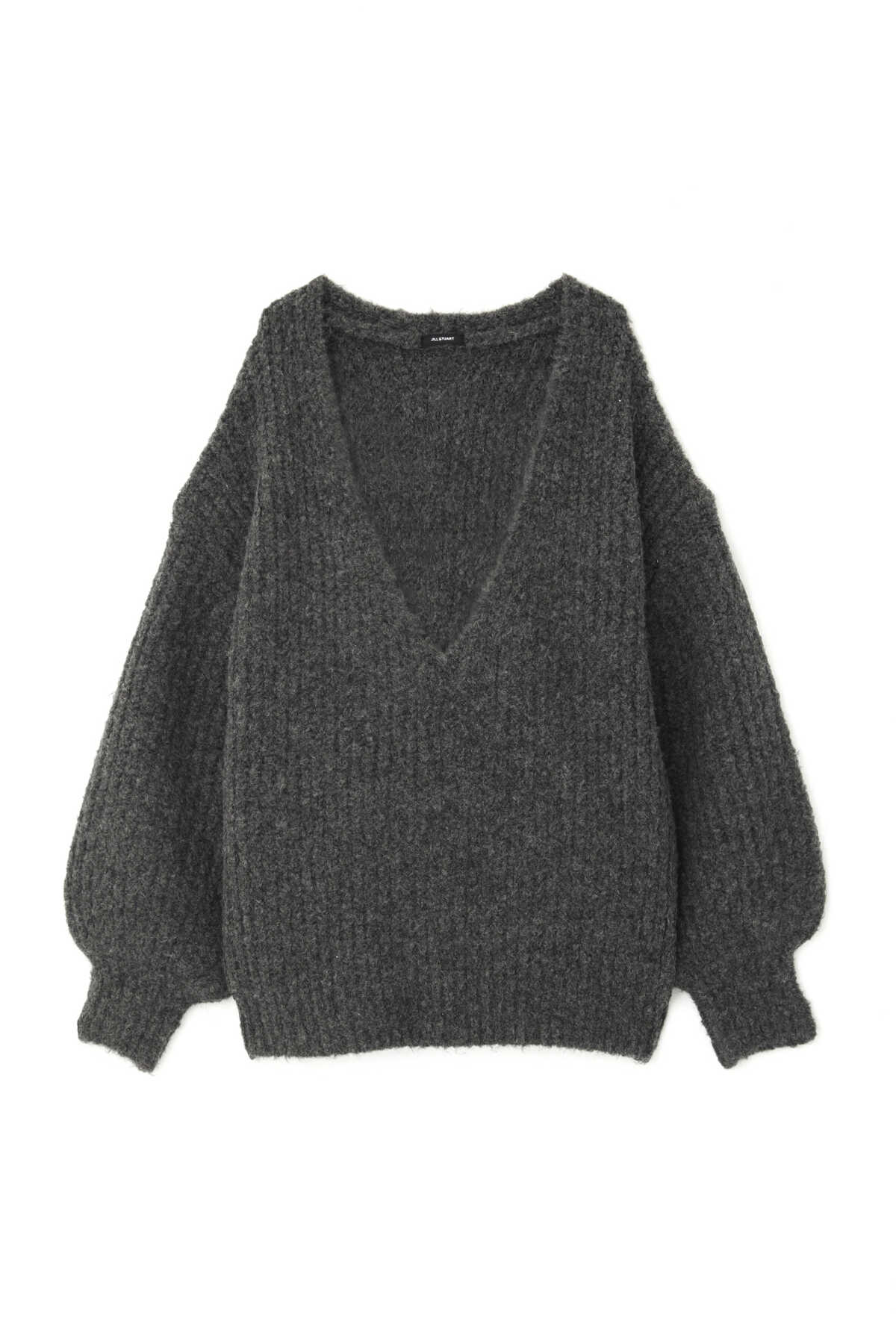 【先行予約 10月上旬-中旬入荷予定】ブラッシュVネックニットトップス