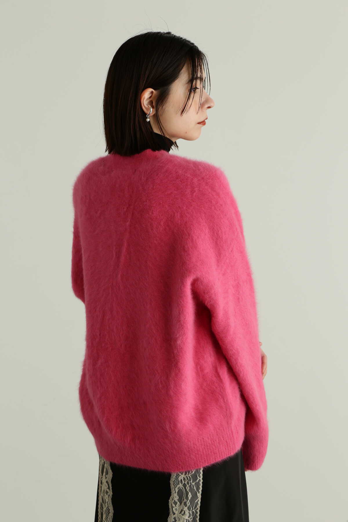 【otona MUSE掲載】フォックスカシミヤニットカーディガン
