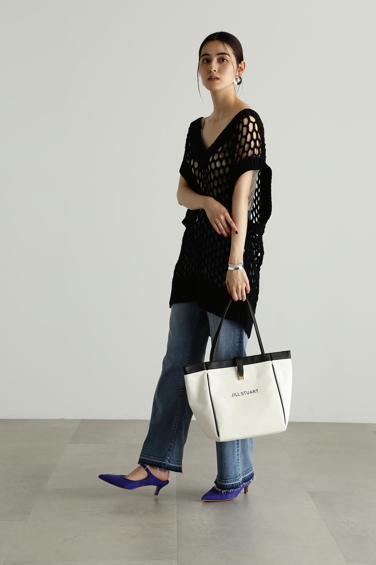 フォールドロゴラージトートバッグ | JILL STUART | JILL STUART ...