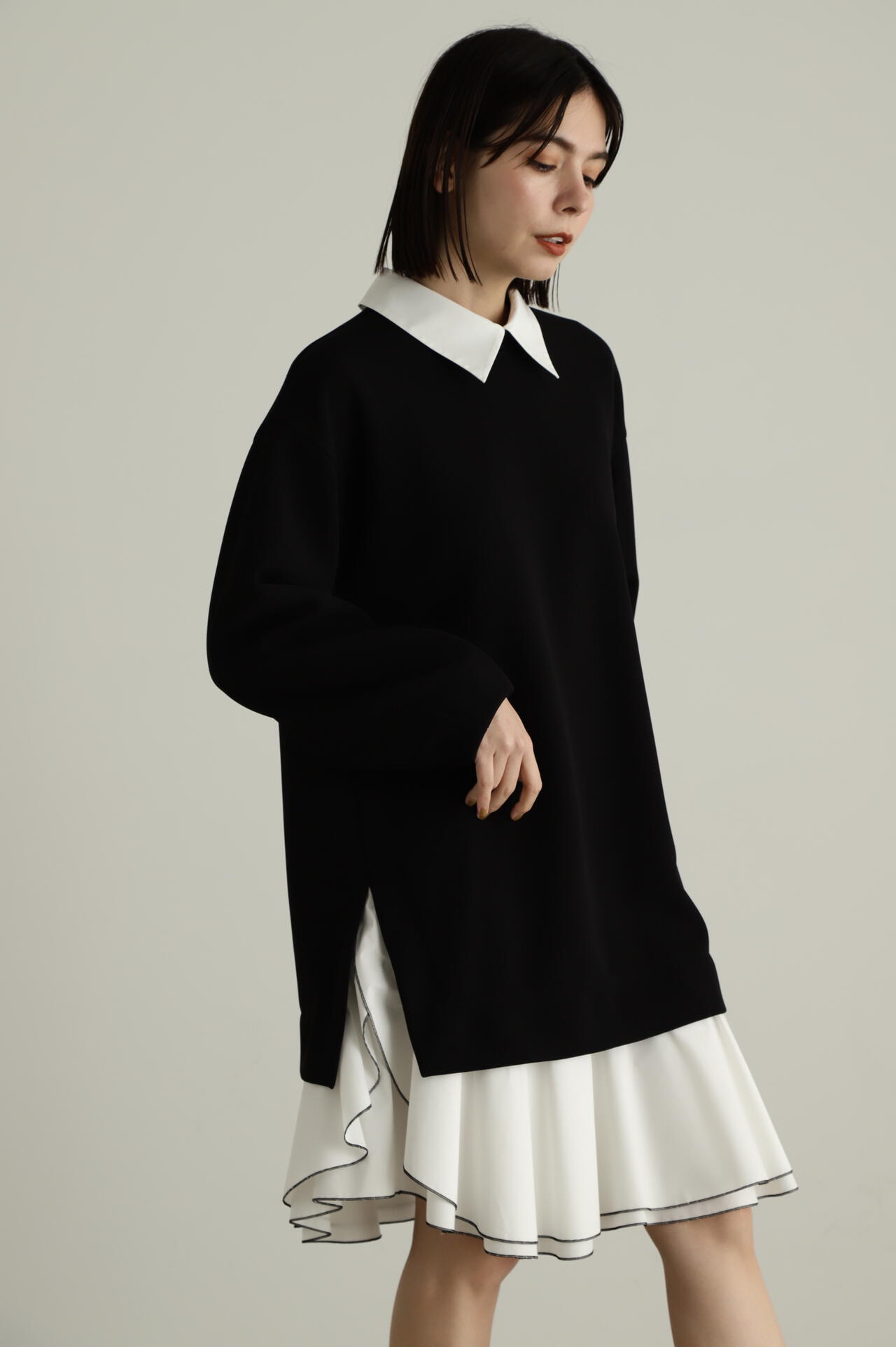 再入荷 》ボンディングジャージーミニワンピース | JILL STUART | JILL