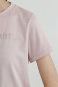 JILLエンブロイダリーTシャツ WEB限定カラー:ピンク