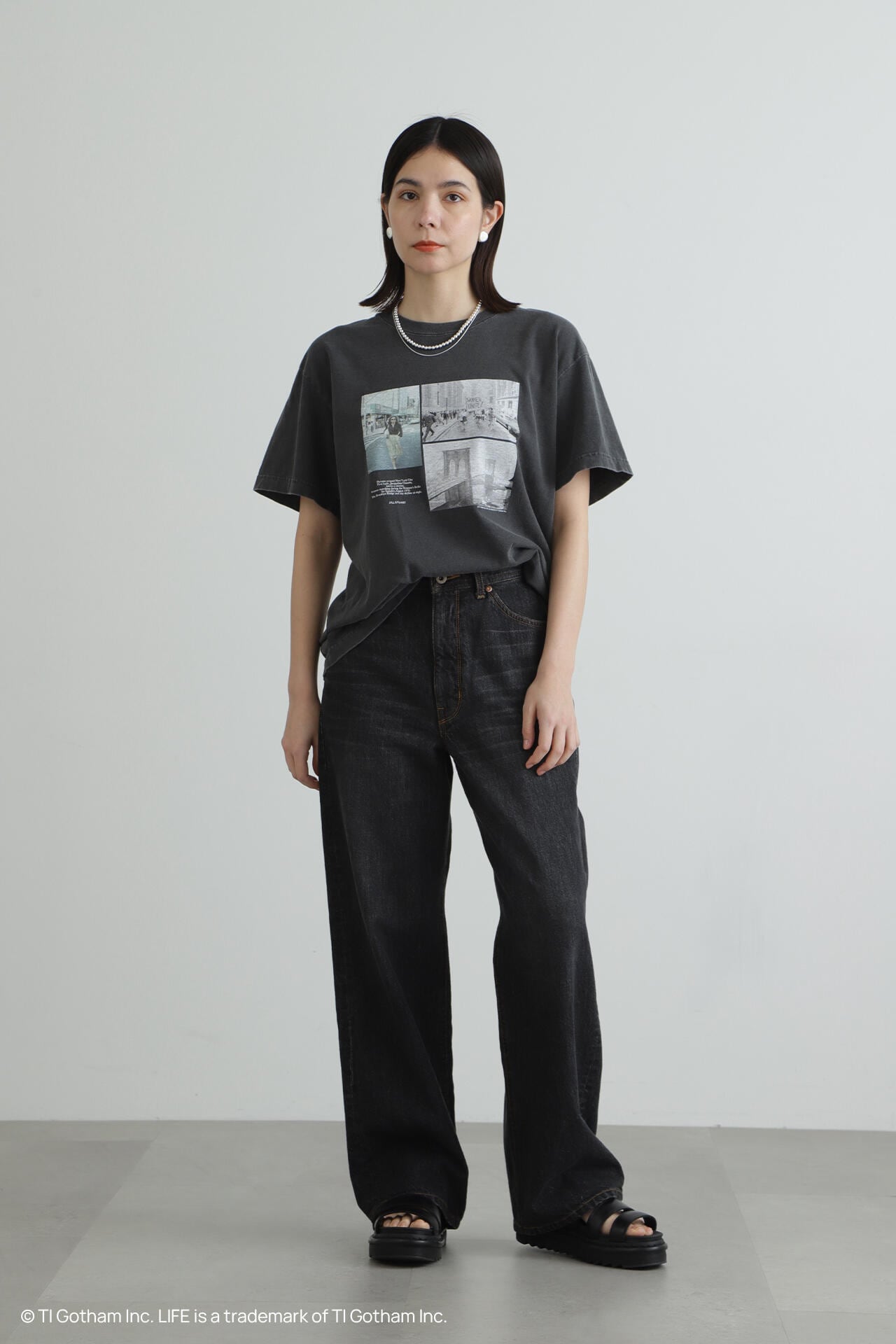 【先行予約 5月下旬-6月上旬入荷予定】LIFE MAGAZINE TシャツA