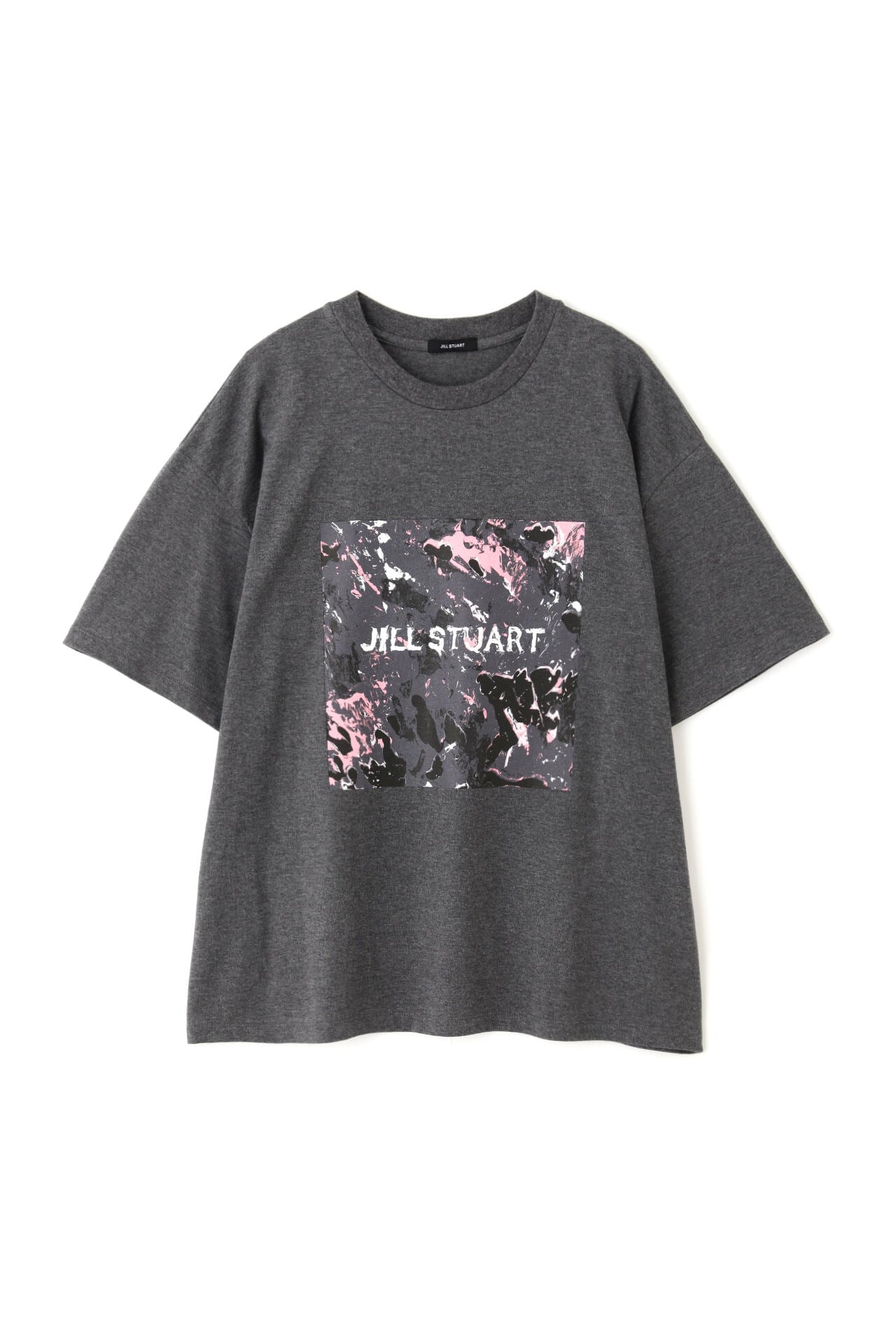 ＜erika nakaコラボ＞アートプリントTシャツ WEB・WHAT CAFE限定カラー:ブラック