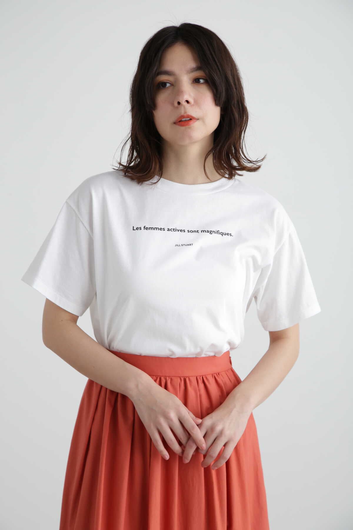 フレンチレタードTシャツ