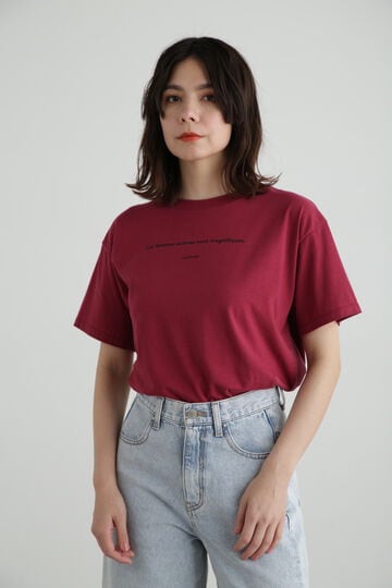 フレンチレタードTシャツ