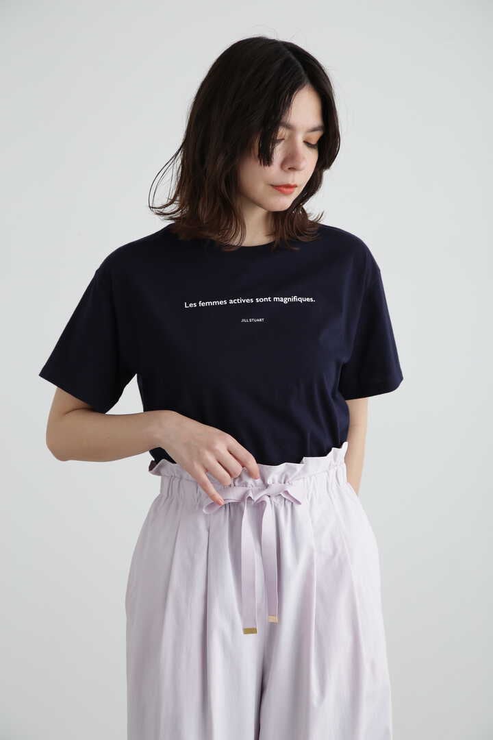 フレンチレタードTシャツ