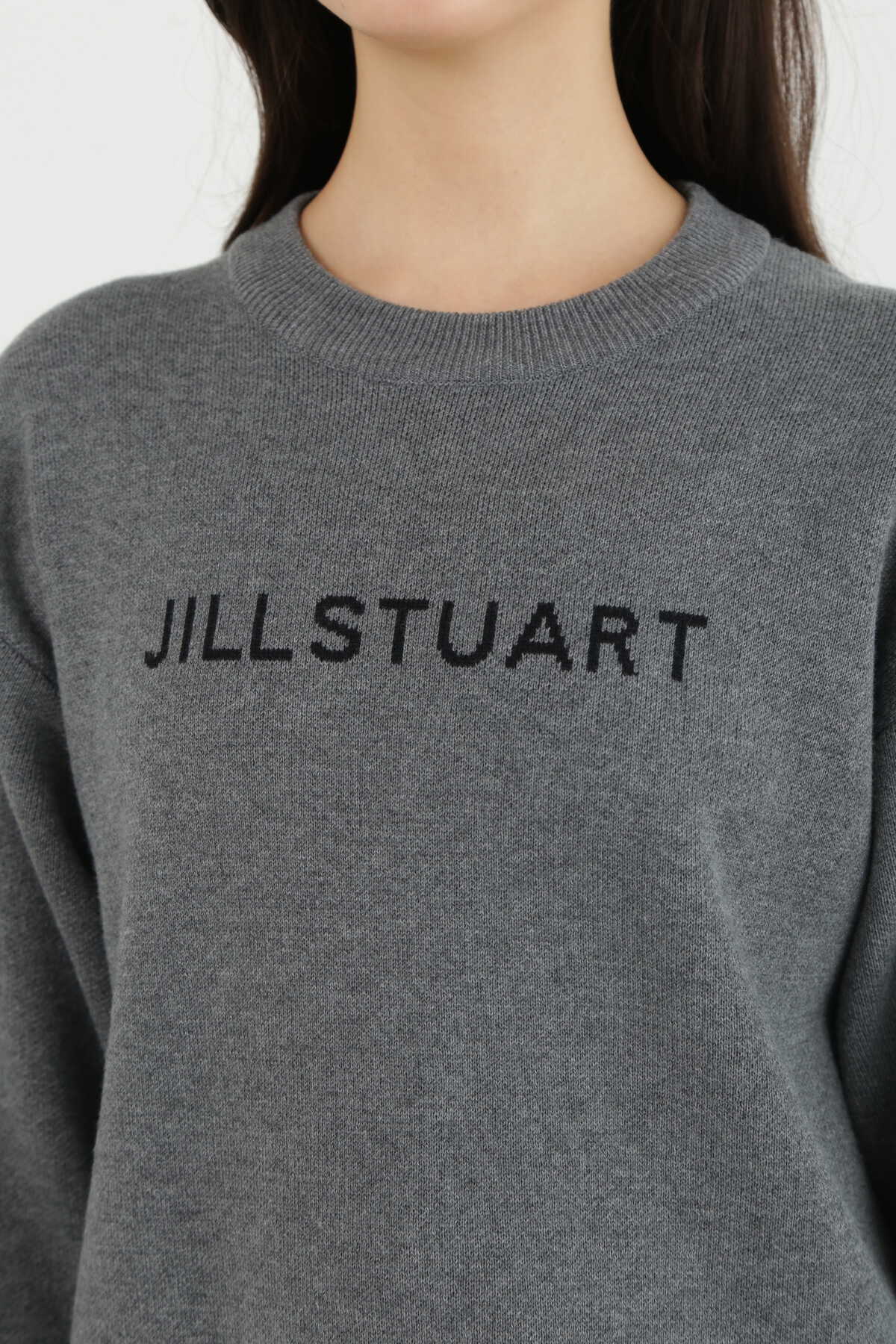 JILL STUARTロゴニットトップス