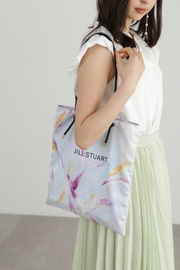 【先行予約 6月上旬-中旬入荷予定】＜saya mimuraコラボ＞アートスカーフトートバッグ