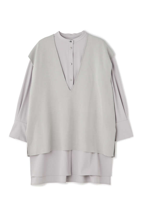 アドーアクリアストレッチレイヤーワンピース