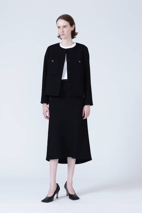 【WEB限定 40サイズ展開】ドライツイードスカート