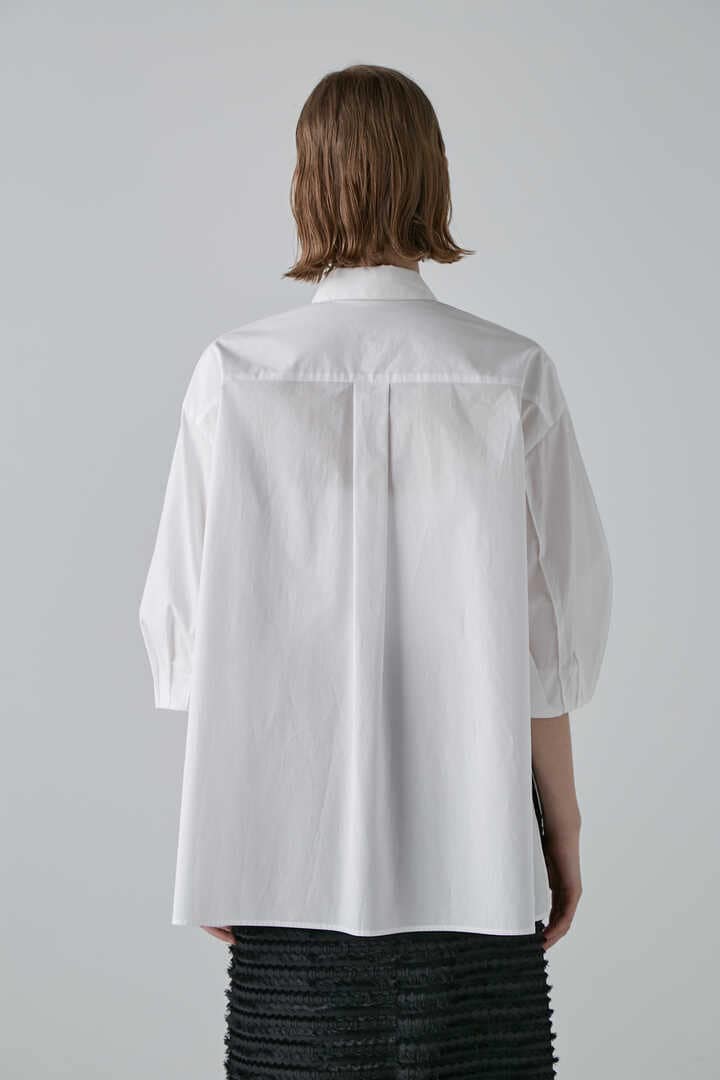 Adore ブラウス　ホワイト　5分袖　38サイズこちら透け感がありますか